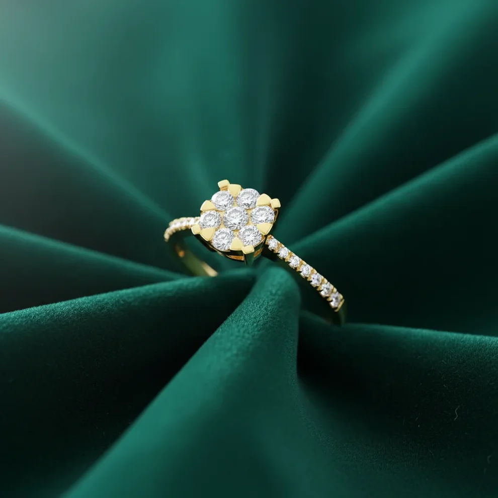 0,50 Karat Coronet Pırlanta Yüzük